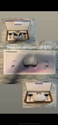 Meta Quest 2 Virtual Reality Gaming Head Strap 128GB with Adjustable Strap