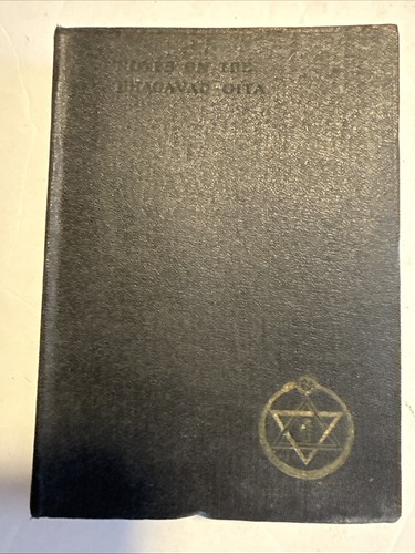 Cover of NOTES ON BHAGAVAD GITA WILLIAM JUDGE ROBERT CROSBIE THEOSOPHY CO 1928 Good Condi