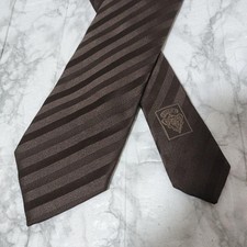 Excellent Condition GUCCI Brown Stripe Tie