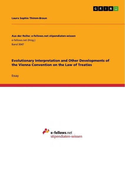 Evolutionary Interpretation And Other Developments Of The Vienna Convention On T-image