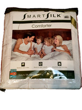 Smart Silk Luxury Silk Filled Bedding Twin Cotton All-Season Duvet New