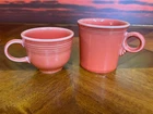 Set of (2) Fiesta Coffee Mug & Cup (Rare Flamingo?)