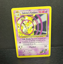 Sabrina's Kadabra 58/132 Gym Challenge Uncommon Regular Unlimited on eBay