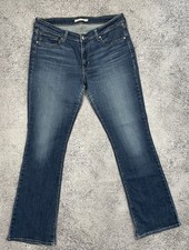 Levi s 517 Bootcut Jeans Women s W32 Vintage Y2K Classic Blue Denim