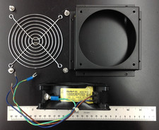 COMAIR ROTRON MUFFIN XL Fan MX 2B3 115v ac A2.0/0.18 w/Guard and Panel Mount