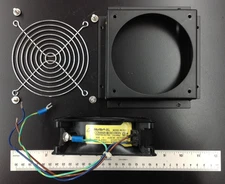 COMAIR ROTRON MUFFIN XL Fan  MX 2B3 115v ac A2.0/0.18 w/Guard and Panel Mount