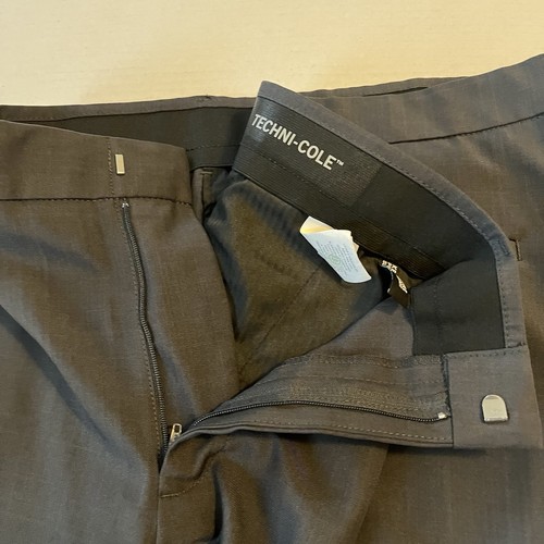 KENNETH COLE REACTION Techni-Cole Performance Dress Pants Charcoal 38x29 - Picture 3 of 3