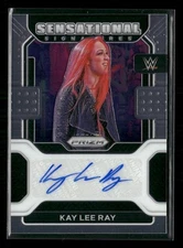 2022 Panini Prizm WWE #SS-KLR Kay Lee Ray Sensational Signatures Auto
