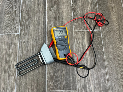 #ad GE General Electric Washer Heater Element amp; Heat Shield WH12X10589 TESTED #3 $11.99