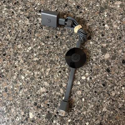 Google Chromecast Model NC2-6A5 1080 Media Streaming HDMI With OEM Power Cable 