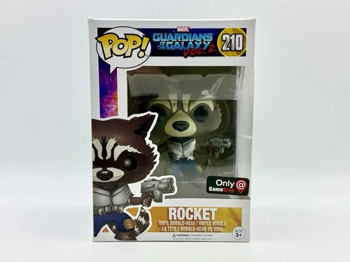 Funko Pop! Vinyl: Marvel - Rocket Raccoon - GameStop (Exclusive) #210