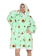 Oversized Hoodie Blanket Sweatshirt,Wearable Blanket for Adult Women Men Soft...