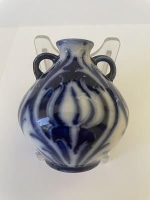 Sehr seltene William Moorcroft für Macintyre Miniatur Alhambra Vase mit zwei Henkeln