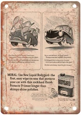 1954 Vintage Simoniz Auto Ad Retro Look Reproduction Metal Sign A13364