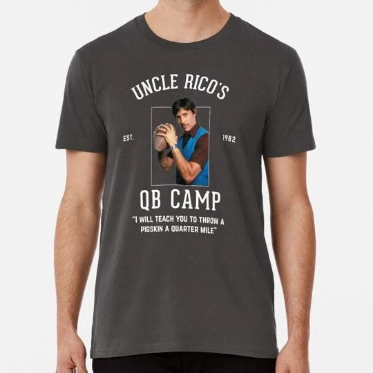 Uncle Rico's Qb Camp 1982 Size S to 5XL Made in the USA T-Shirt