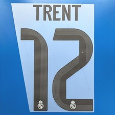 Trent Arnold 25-26 Real Madrid Player Size Nameset Name Number ID Print