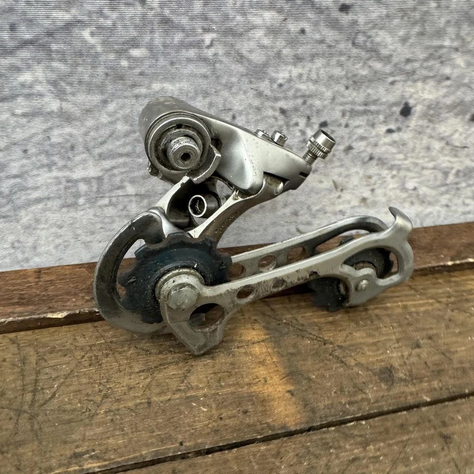 老式禧玛诺 Dura-Ace RD-7400 后变速器定制长笼改装 — 第 2/4 张图片