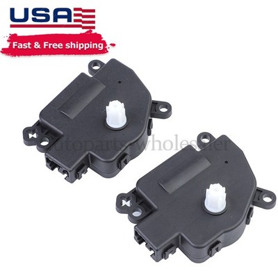 2X Heater Blend Door Actuator 68238243AA for Chrysler Dodge Challenger 604-024