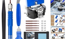 Watch Battery Replacement Tool Kit Professional Watch Repair Toolkit and Blue