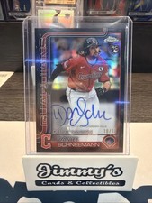2025 Topps Chrome - Rookie Autographs Daniel Schneemann  Black Refractor /10