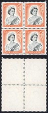 New Zealand SG733b 1/9 R 5/10 Marks in 9 and NE developing U/M