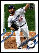 2021 Topps Clayton Kershaw Los Angeles Dodgers #67