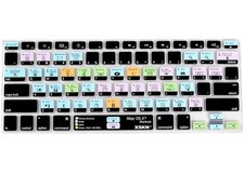 English Silicone Shortcut Keyboard Skin for MacBook 13" 15" 17" US Version