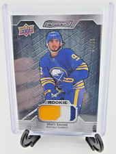 2023-24 Upper Deck Engrained Hockey Matt Savoie Rookie Patch /15