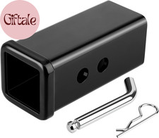 2-12 To 2 Trailer Hitch Receiver Adapter Fits For Ford Chevy Silverado Gmc S