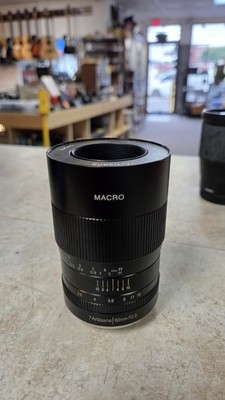 7artisans 60mm F2.8 II Manual Focus (APS-C) Macro Lens for Canon EOS-M Mount