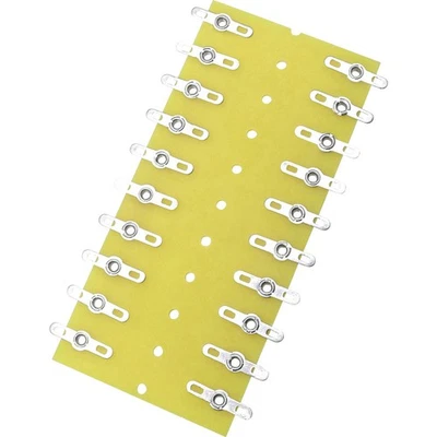 TRU COMPONENTS Lötleiste zweireihig Polzahl Gesamt 20 Hartpapier (L x B x H)...