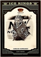 2011-12 PANINI Crown Royale Ice Kings CAM WARD #10 Carolina Hurricanes RARE NM+