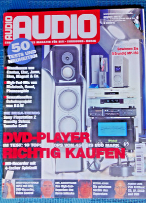AUDIO 2/01, SONY MDS JE 640, PC 3, MXD D 5,JVC XM R 700,MIRAGE M10,CANTON 102 DC