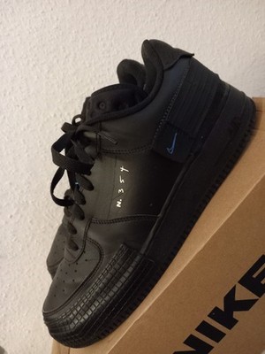 Nike Air Force One 354 Herren Schuhe Größe 45 Black 