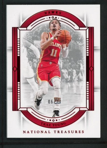 2023-24 TRAE YOUNG 06/33 PANINI NATIONAL TREASURES