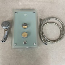 Mira Azora 9.8kw Glass & Chrome Electric Shower Unit with Hose & Head