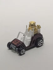2007 Hot Wheels All Stars FORE WHEELER Golf Cart Golf Tee #158/223 Preowned