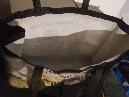 JEEP Wrangler Rugged Ridge Omix-ADA Tyvek shoulder Tote BAG Rare Auto Show promo - Picture 4 of 8