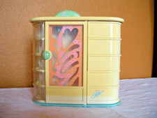 1989 Fischer Price Jewlry Box, Used as Barbie Wardrobe