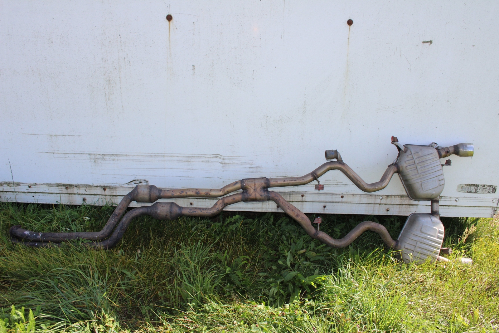 BMW 3 E92 335i Complete Exhaust With Catalytic Converters 7564948 3.0