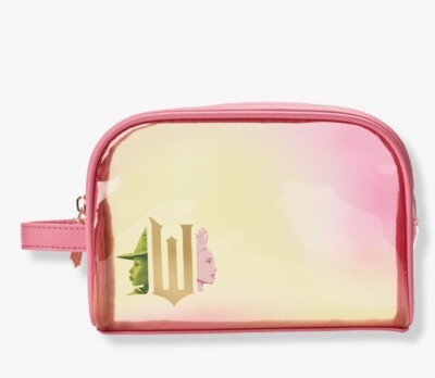 Tartan and Twine Wicked Pink Green Organizer Makeup Bag