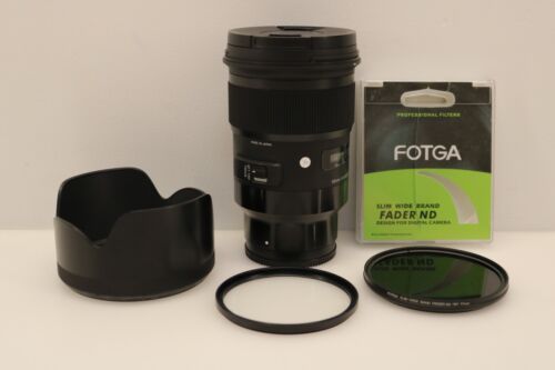 SIGMA 50mm F/1.4 DG HSM Art Lens w/Professional Filters - Picture 1 of 19