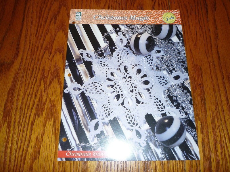 House of White Birches - Christmas Magic - Snowflake Crochet Pattern - Nice!