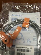 Kensington K64186FM Master Keyed MicroSaver Notebook Cable Lock BRAND NEW SEALED