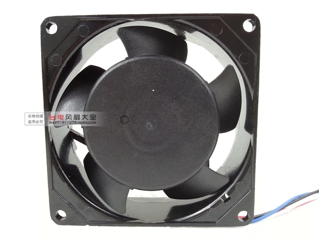 ADDA 8025 220V 110V Dual Voltage AA8252HB-AW Cabinet Double Ball Cooling Fan - Image 3 of 4