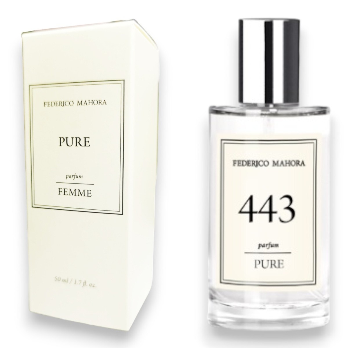 FM 443 PURE 50 ml Perfume for Her FM World Federico Mahora Womens