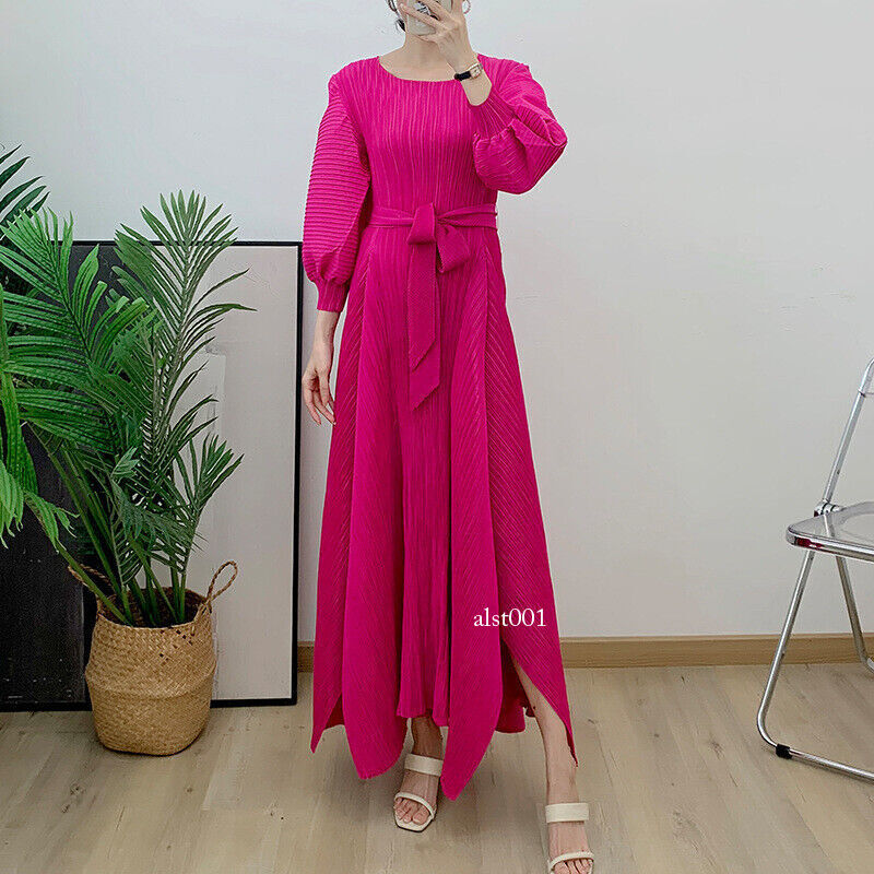 Wrinkle Solid Color Big Swing Dress Autumn New Long Lace Up Plus Size Fat Women | eBay Wrinkle Solid Color Big Swing Dress Autumn New Long Lace Up Plus Size Fat Women | eBay