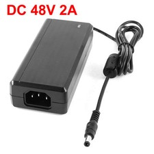 48V 2A AC-DC Switching Adapter Power Supply for PoE Switch or PoE injector