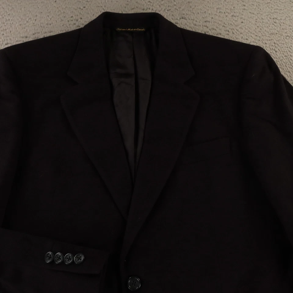 Chaqueta Loro Piana M MT 42L Azul Marino 100% Cachemira Franela Cepillada Blazer Suave Foto 2 de 4