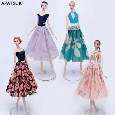Toys For Children Fashion Doll Clothes For 11.5'' Doll Dress Outfits Vest Skirt